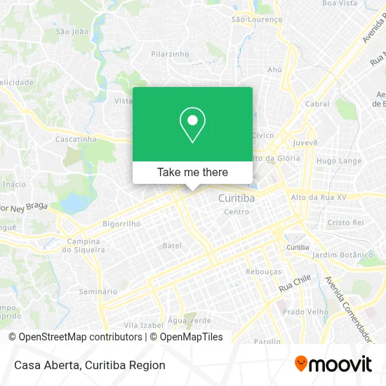 Casa Aberta map