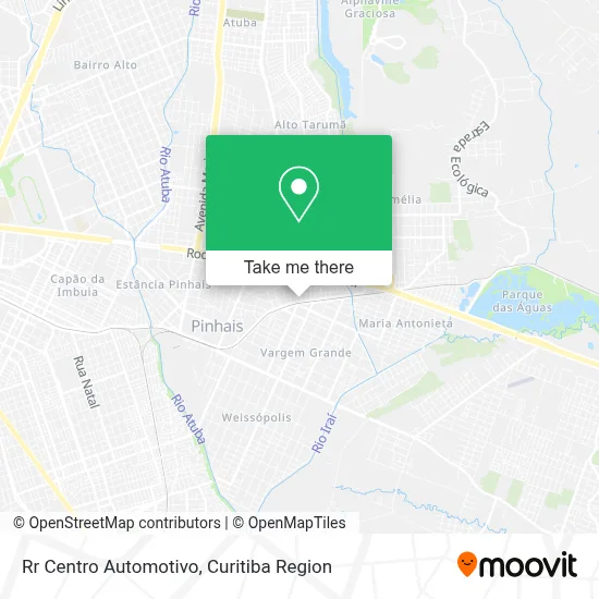 Rr Centro Automotivo map