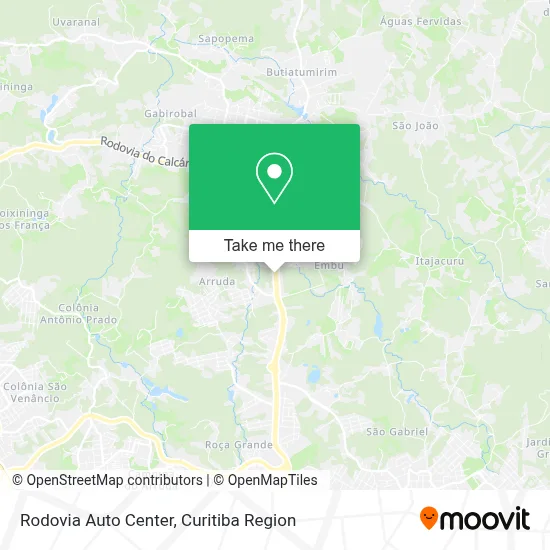 Rodovia Auto Center map