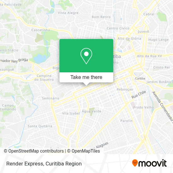 Render Express map