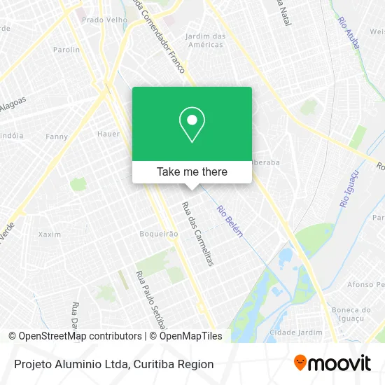 Projeto Aluminio Ltda map