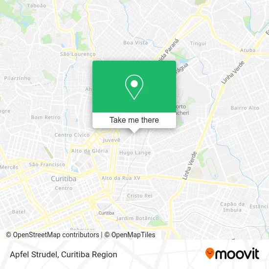 Apfel Strudel map