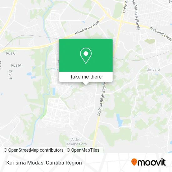 Karisma Modas map
