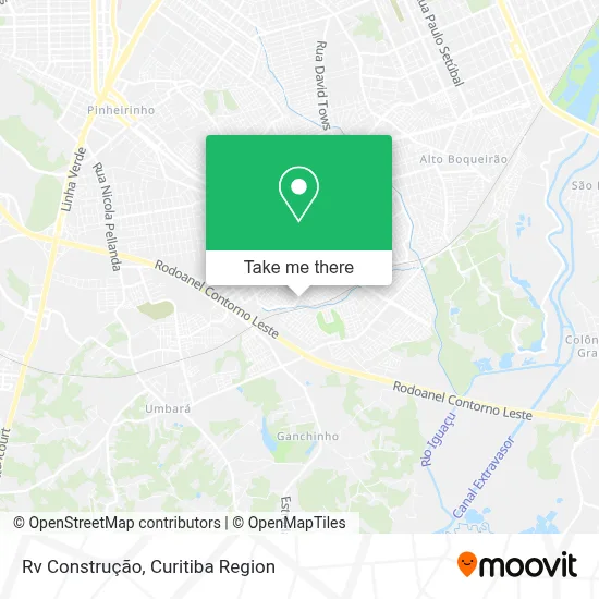Rv Construção map
