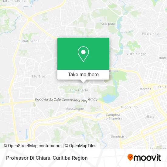 Professor Di Chiara map