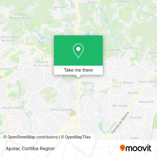 Apolar map