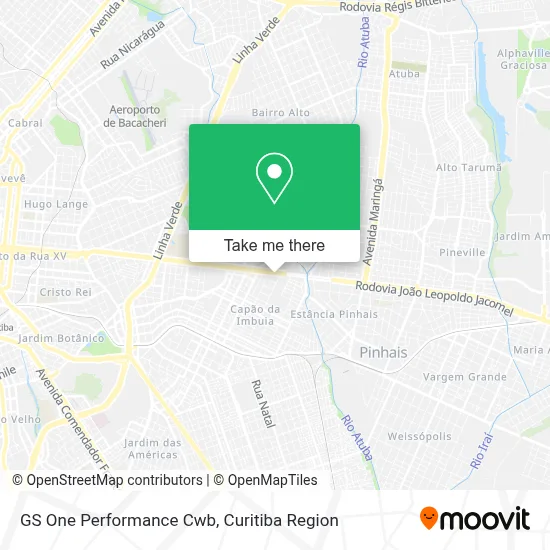 GS One Performance Cwb map