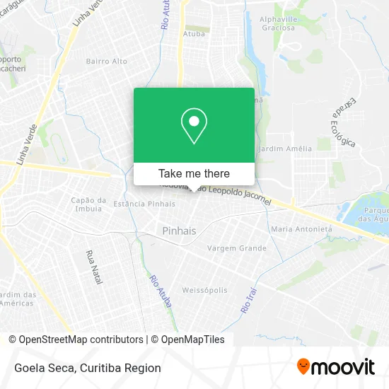 Goela Seca map