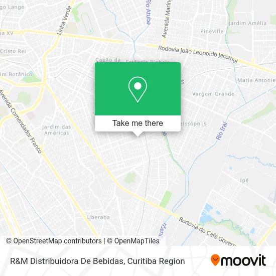 R&M Distribuidora De Bebidas map