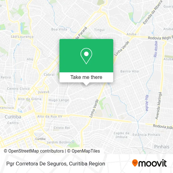 Pgr Corretora De Seguros map