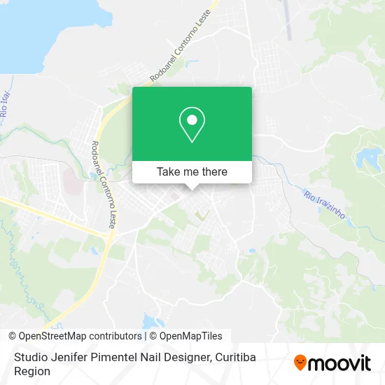 Studio Jenifer Pimentel Nail Designer map