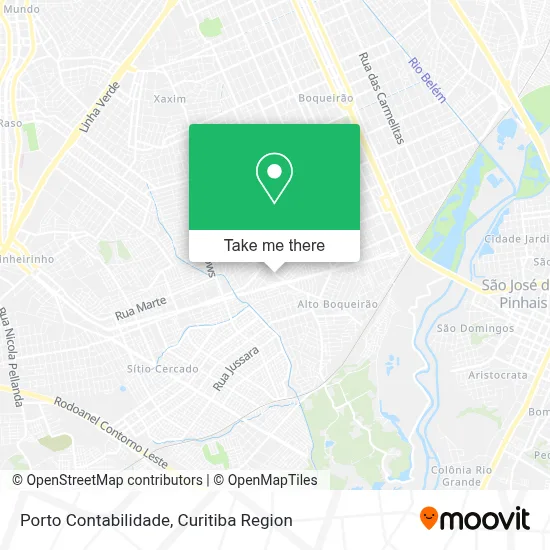 Porto Contabilidade map