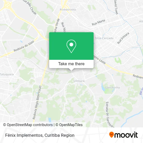 Fênix Implementos map