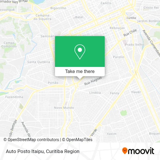 Auto Posto Itaipu map