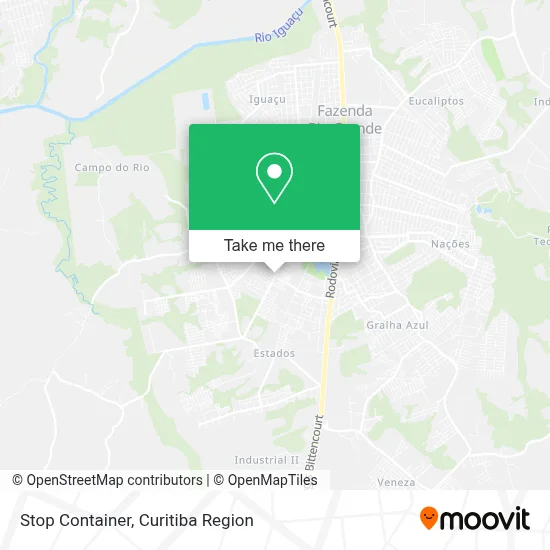 Stop Container map