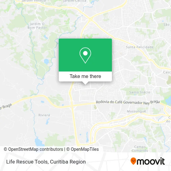 Life Rescue Tools map