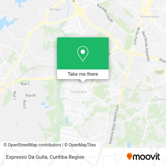 Expresso Da Gulla map