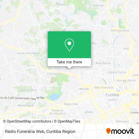 Rádio Funerária Web map