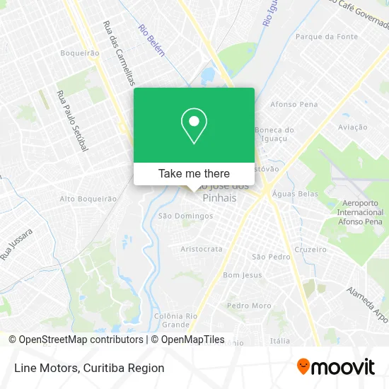 Line Motors map