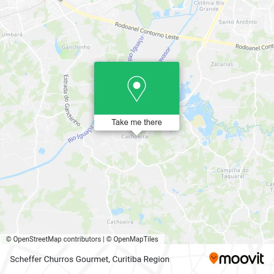Scheffer Churros Gourmet map