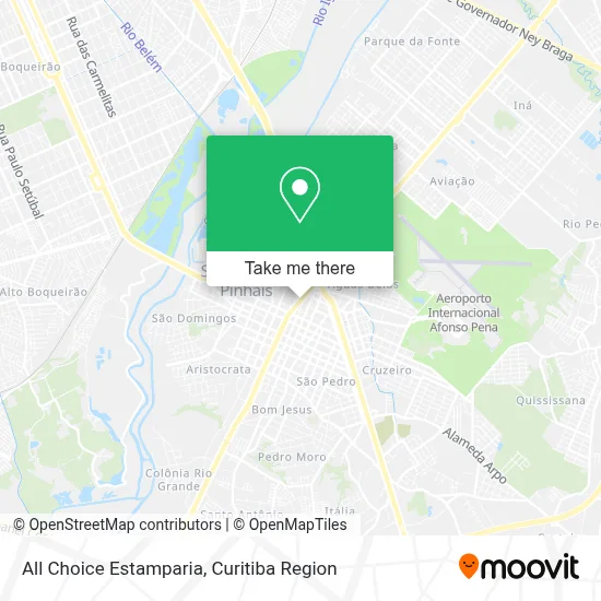 All Choice Estamparia map