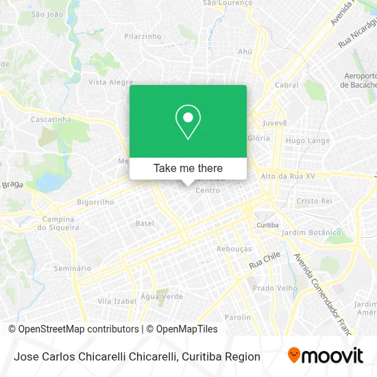 Jose Carlos Chicarelli Chicarelli map