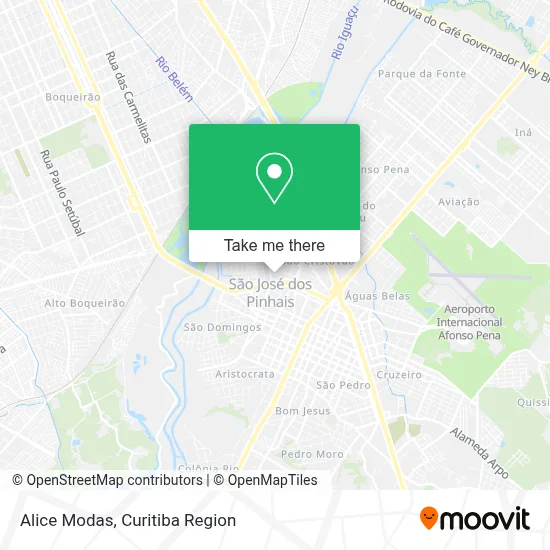 Alice Modas map