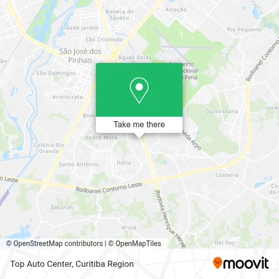 Top Auto Center map