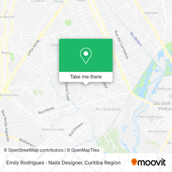 Emily Rodrigues - Nails Designer map