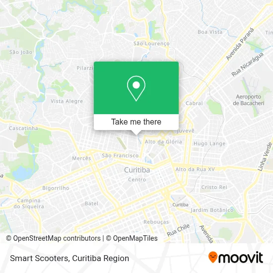 Smart Scooters map