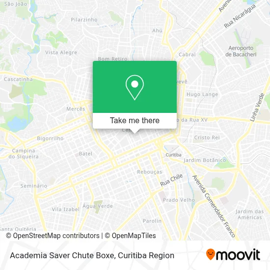 Academia Saver Chute Boxe map