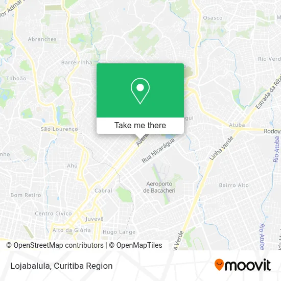 Lojabalula map