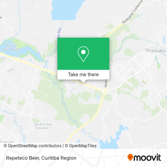 Repeteco Beer map