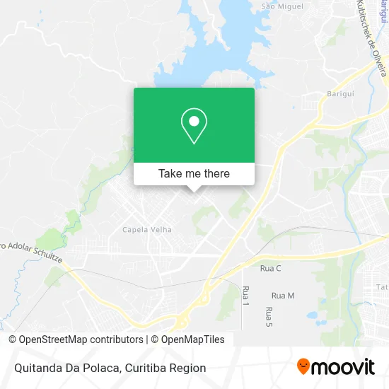 Quitanda Da Polaca map