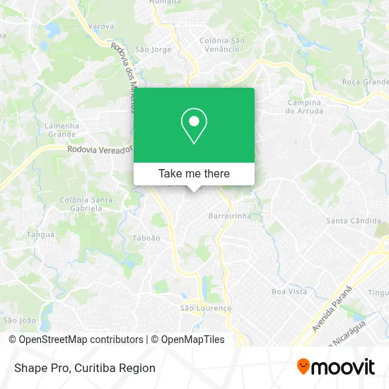 Shape Pro map