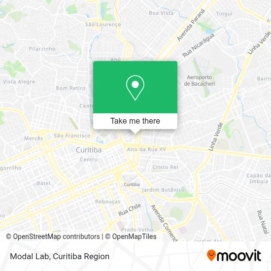 Modal Lab map
