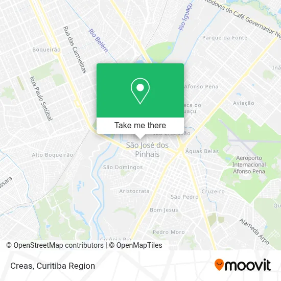 Creas map