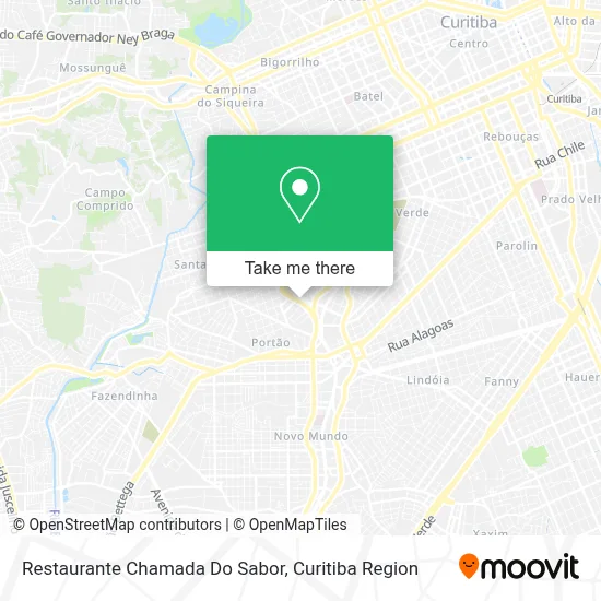 Restaurante Chamada Do Sabor map