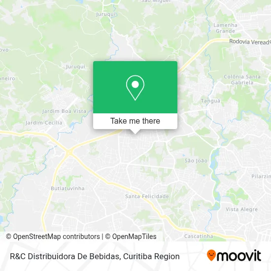 R&C Distribuidora De Bebidas map