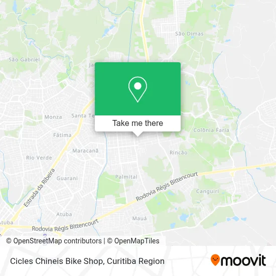 Cicles Chineis Bike Shop map