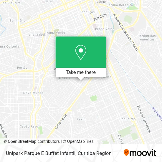 Unipark Parque E Buffet Infantil map