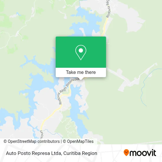 Auto Posto Represa Ltda map