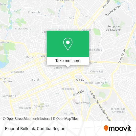 Eloprint Bulk Ink map