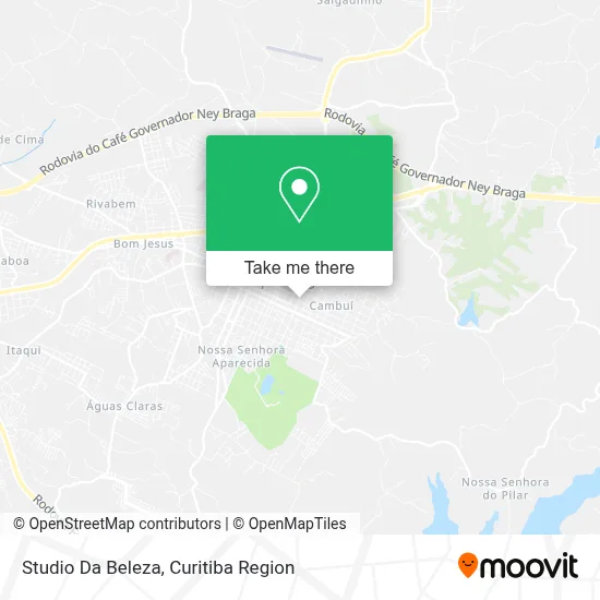 Studio Da Beleza map