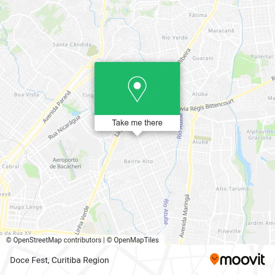 Doce Fest map