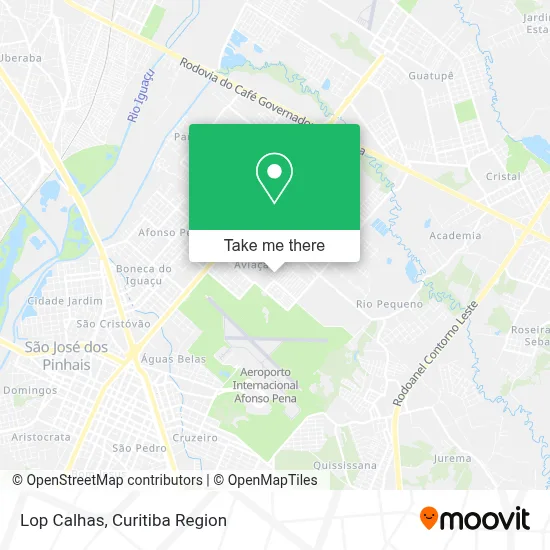 Lop Calhas map