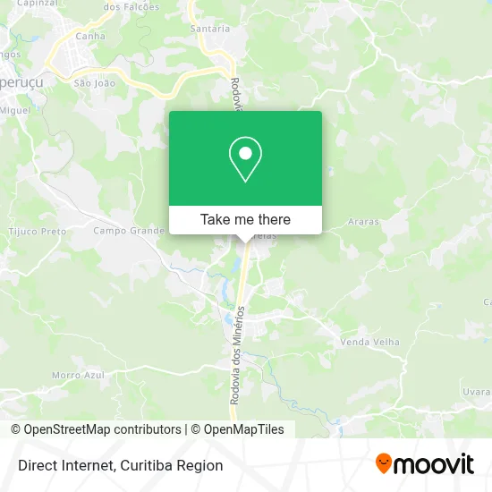 Direct Internet map