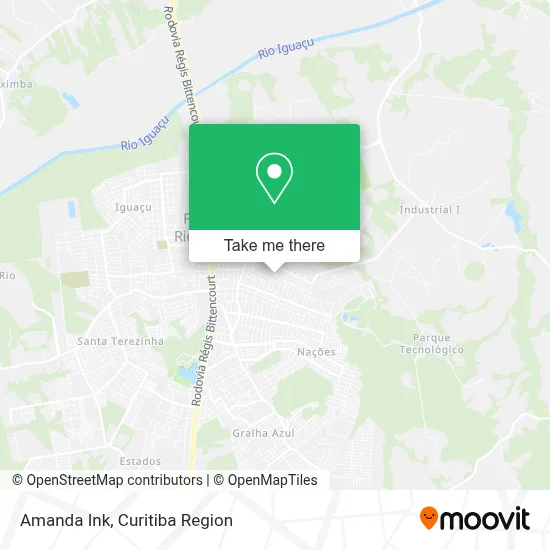 Amanda Ink map