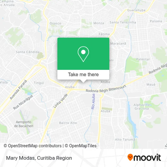 Mary Modas map