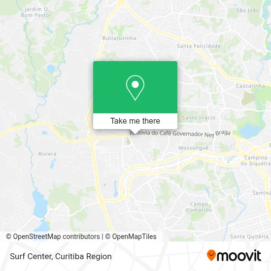 Surf Center map